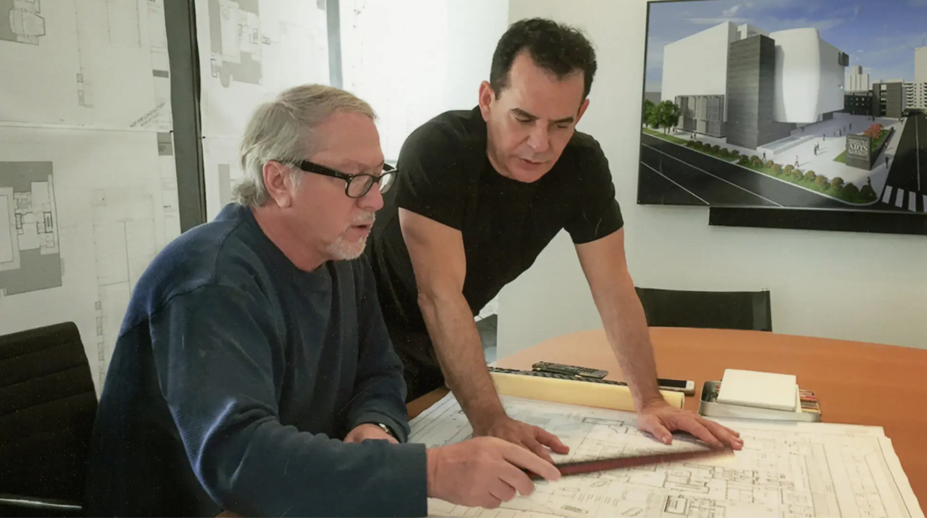 Alfonso architecture team planning a new project